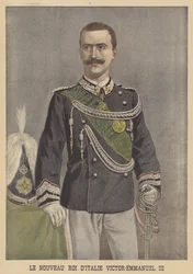 Victor Emmanuel III, the new King of Italy