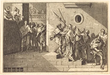 Herod Sending Christ back to Pilate