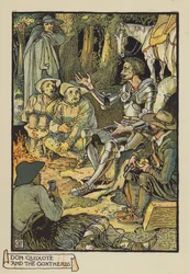 Don Quixote and the Goatherds