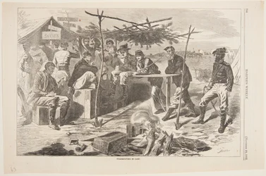 Thanksgiving in Camp
