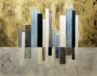 Golden Urban Reflections