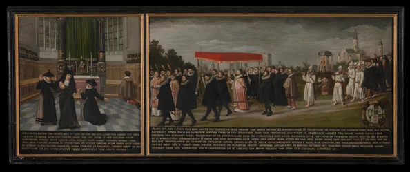 Healing and Procession Against the Plague in 1604