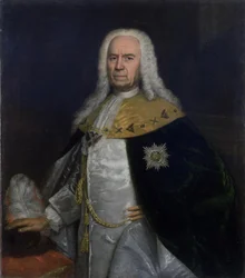 Portrait of A. Ushakov, the Head of the Secret Chancellery