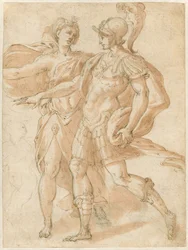 Mars and Diana (recto)