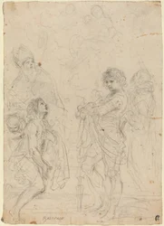 Madonna and Child with Saints Gimignano, John the Baptist, George and Peter Martyr