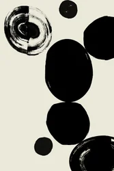 Abstract Black Forms