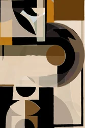 Abstract Earthy Shapes