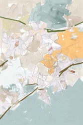 Abstract Floral Serenity