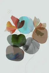 Abstract Floral Shapes