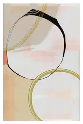 Abstract Gold Circles