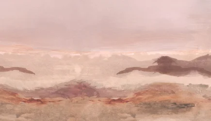 Abstract Pink Horizon