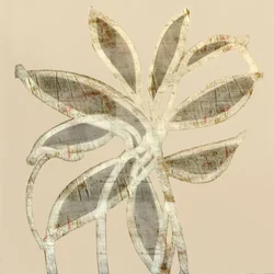 Abstract Textured Leaves