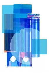 Blue Geometric Layers