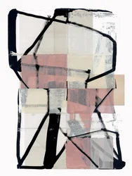Blush Geometric Collage