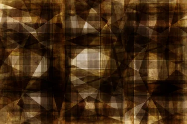 Brown Textured Geometry