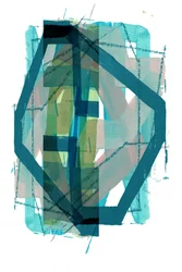 Dynamic Teal Geometry