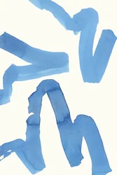 Fluid Blue Abstract