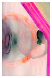 Fluid Pink Abstract