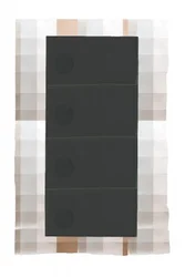 Geometric Plaid Frame