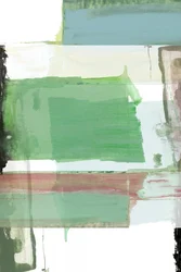 Green Abstract Blocks