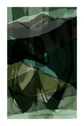 Layered Green Mountains