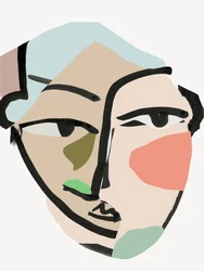 Modern Abstract Portrait