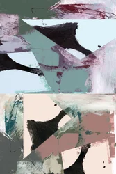 Muted Geometric Abstract