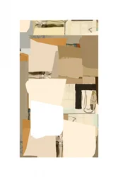 Neutral Abstract Collage