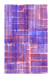 Purple Pink Grid Layers