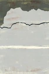 Serene Mountain Abstract