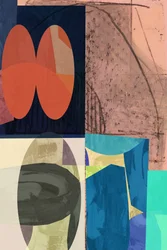 Vibrant Geometric Abstract