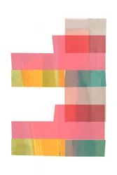 Vibrant Layered Shapes
