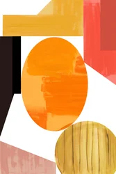 Warm Abstract Shapes