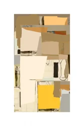 Warm Geometric Collage