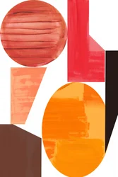 Warm Geometric Shapes