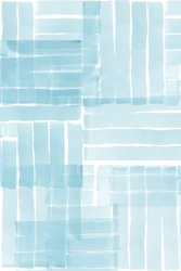 Watercolor Blue Stripes