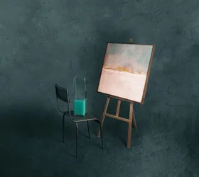 Serene Painting Studio