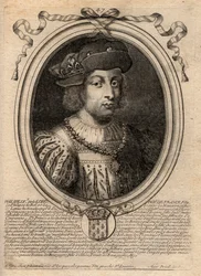 Portrait of Philip V the Long (1294-1322), King of France - Philip V (1294-1322) 