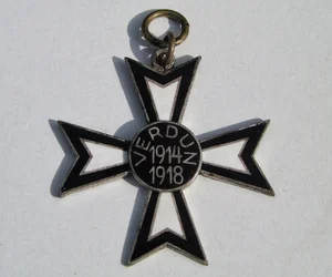 The Verdun Cross Commemorating the Battle of Verdun