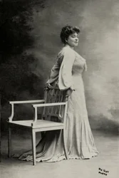 Portrait of the French artist Blanche Pierson