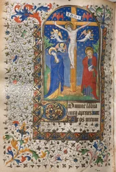 Book of Hours (Use of Paris): Crucifixion