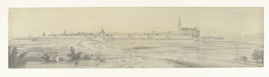 View of Elburg, 1672