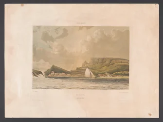 Caracas Bay (Curaçao. Caracas Bay) (West Indies) (Views from the Netherlands