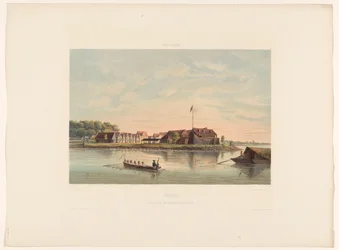Fort Zeelandia in Paramaribo. Suriname. View of Fort Zeelandia in Paramaribo