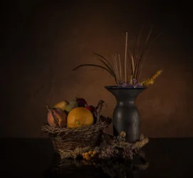Abundant Rustic Still Life