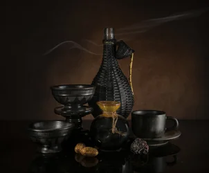 Dark Rustic Still Life