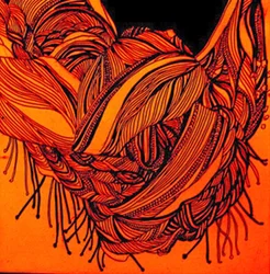 Rust Scarf, 2016