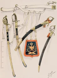 Outfit of French troops at all times: Imperial Guard Second Empire
