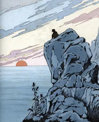 Napoleon I in exile on Saint Helena (1815)